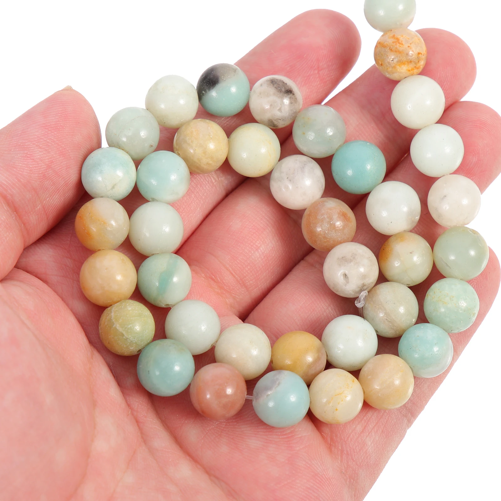 2 Strips Beads Scattered Accessories DIY Bracelet Stone Household Handcrafted Jewelry
2 Strips Beads Scattered Accessories DIY Bracelet Stone Household Handcrafted Jewelry