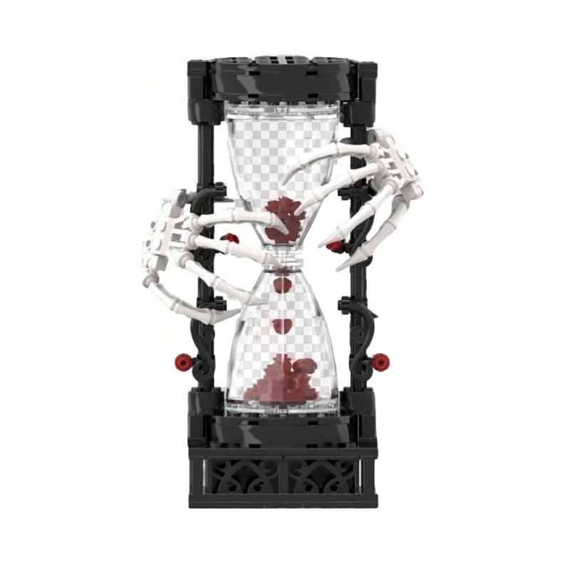 Compatible With LEGO Gothic Dark Romantic Home Decor MOC Building Blocks Model The White Bone Hand Of Time Hourglass Bricks Toys
Compatible With LEGO Gothic Dark Romantic Home Decor MOC Building Blocks Model The White Bone Hand Of Time Hourglass Bricks Toys