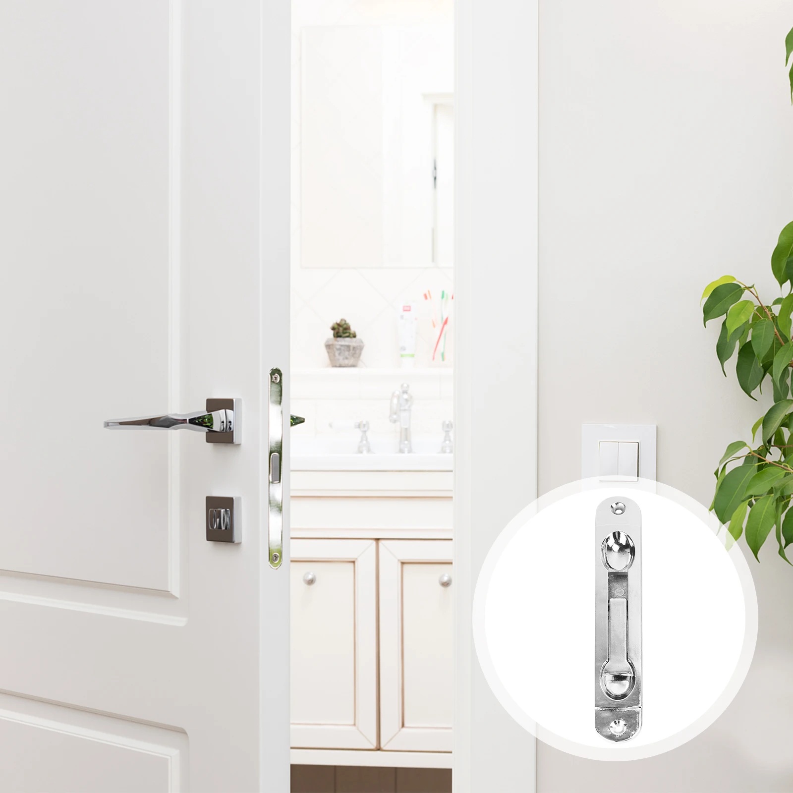 Durable Alloy Round Head Lock Bolt Door Latch for Gate Bathroom Sliding Doors Anti-Theft Safety Pin Hasp 
Durable Alloy Round Head Lock Bolt Door Latch for Gate Bathroom Sliding Doors Anti-Theft Safety Pin Hasp