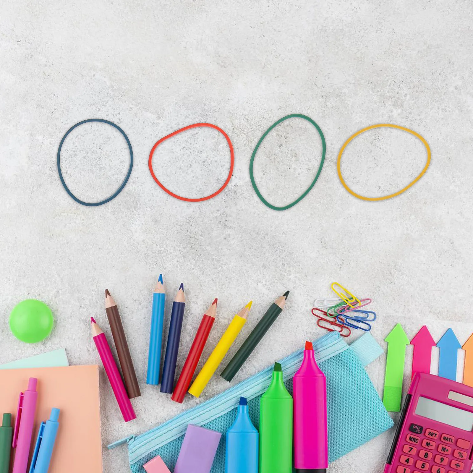 2 Boxes Fashionable Colorful Rubber Bands Super Elastic Non-Slip for Household Binding Craft Decoration Office School Stationery
2 Boxes Fashionable Colorful Rubber Bands Super Elastic Non-Slip for Household Binding Craft Decoration Office School Stationery