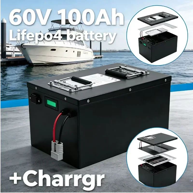 60V 100Ah-200Ah LiFePO4 Battery Bluetooth BMS for Golf Cart Electric Trike Moped EV
60V 100Ah-200Ah LiFePO4 Battery Bluetooth BMS for Golf Cart Electric Trike Moped EV