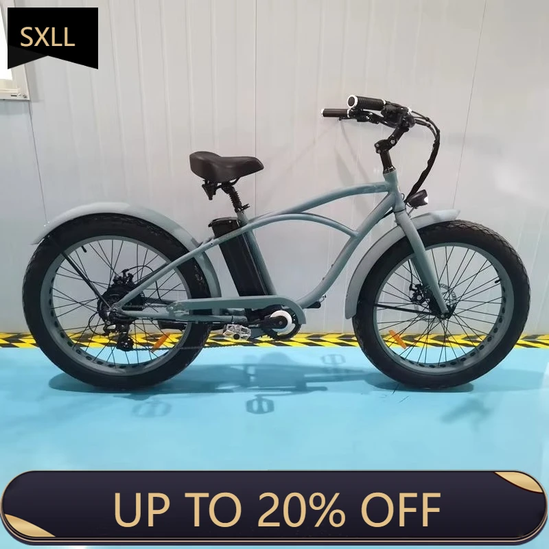 Электрический горный велосипед SXLL 250W 36V с бесщеточным двигателем, широкими шинами, для бездорожья, спортивный, для взрослых, с литиевой батареей 15Ач и задней подвеской
Электрический горный велосипед SXLL 250W 36V с бесщеточным двигателем, широкими шинами, для бездорожья, спортивный, для взрослых, с литиевой батареей 15Ач и задней подвеской