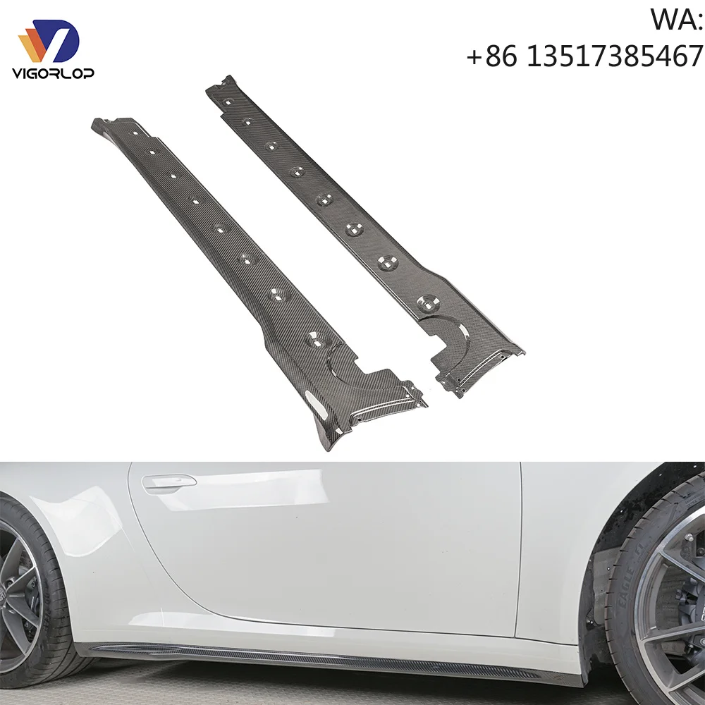 High Quality Auto Parts Upgrade Carbon Fiber Carbon Body Side Skirt for Car for porsche 992 2019-2024
High Quality Auto Parts Upgrade Carbon Fiber Carbon Body Side Skirt for Car for porsche 992 2019-2024