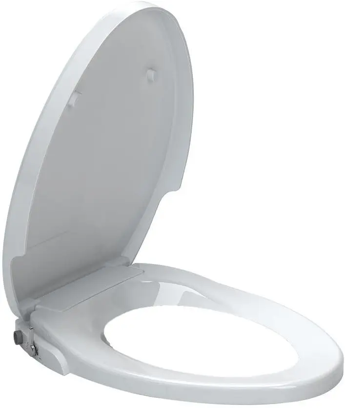Bidet Seat for Toilet, Non-Electric with Adjustable Spray Volume, White
Bidet Seat for Toilet, Non-Electric with Adjustable Spray Volume, White