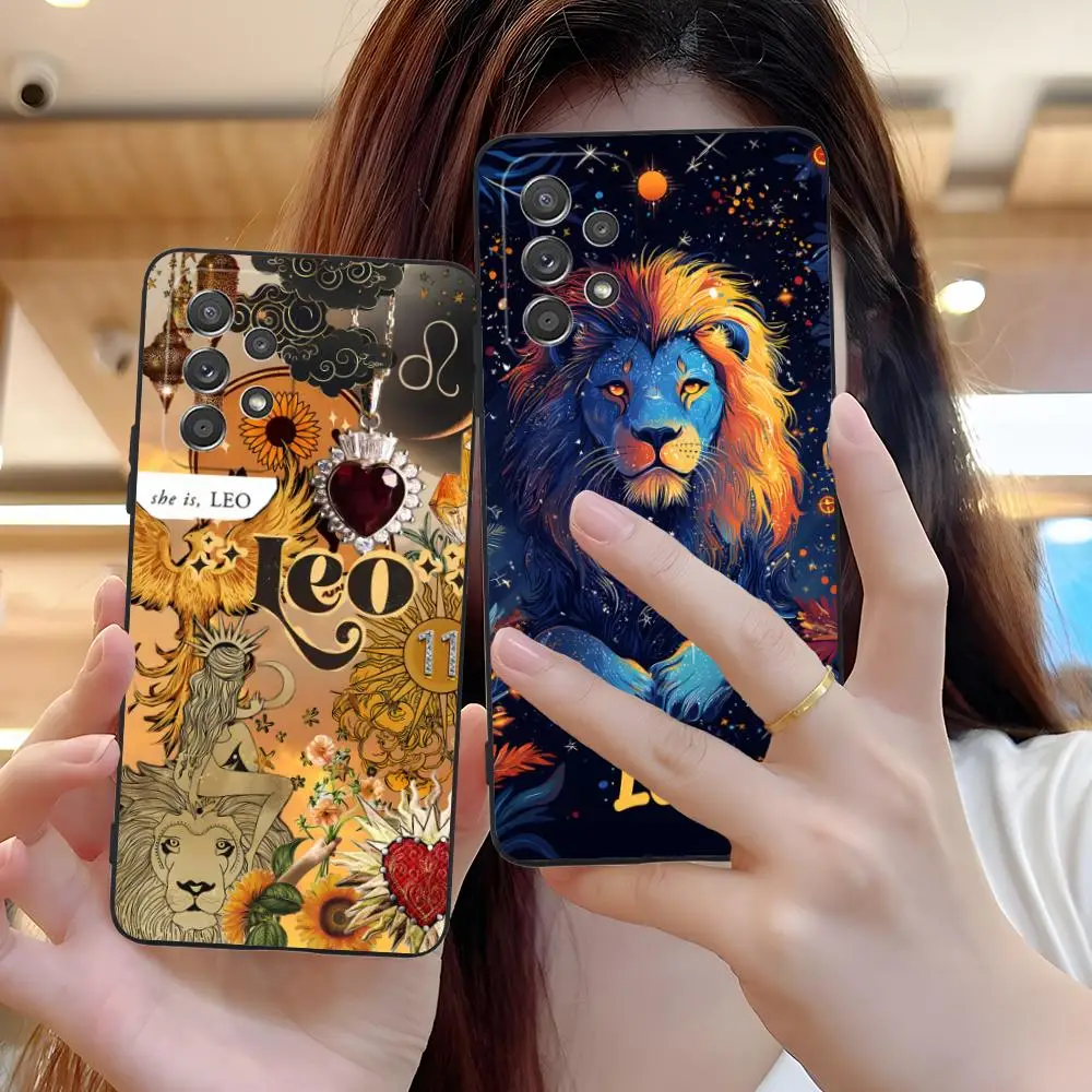 Чехол для мобильного телефона со знаком зодиака Льва для Samsung Galaxy M55 54 42 35 34 33 32 23 22 15 14 13 12 F55 5G Цветной чехол Довольно роскошь
Чехол для мобильного телефона со знаком зодиака Льва для Samsung Galaxy M55 54 42 35 34 33 32 23 22 15 14 13 12 F55 5G Цветной чехол Довольно роскошь