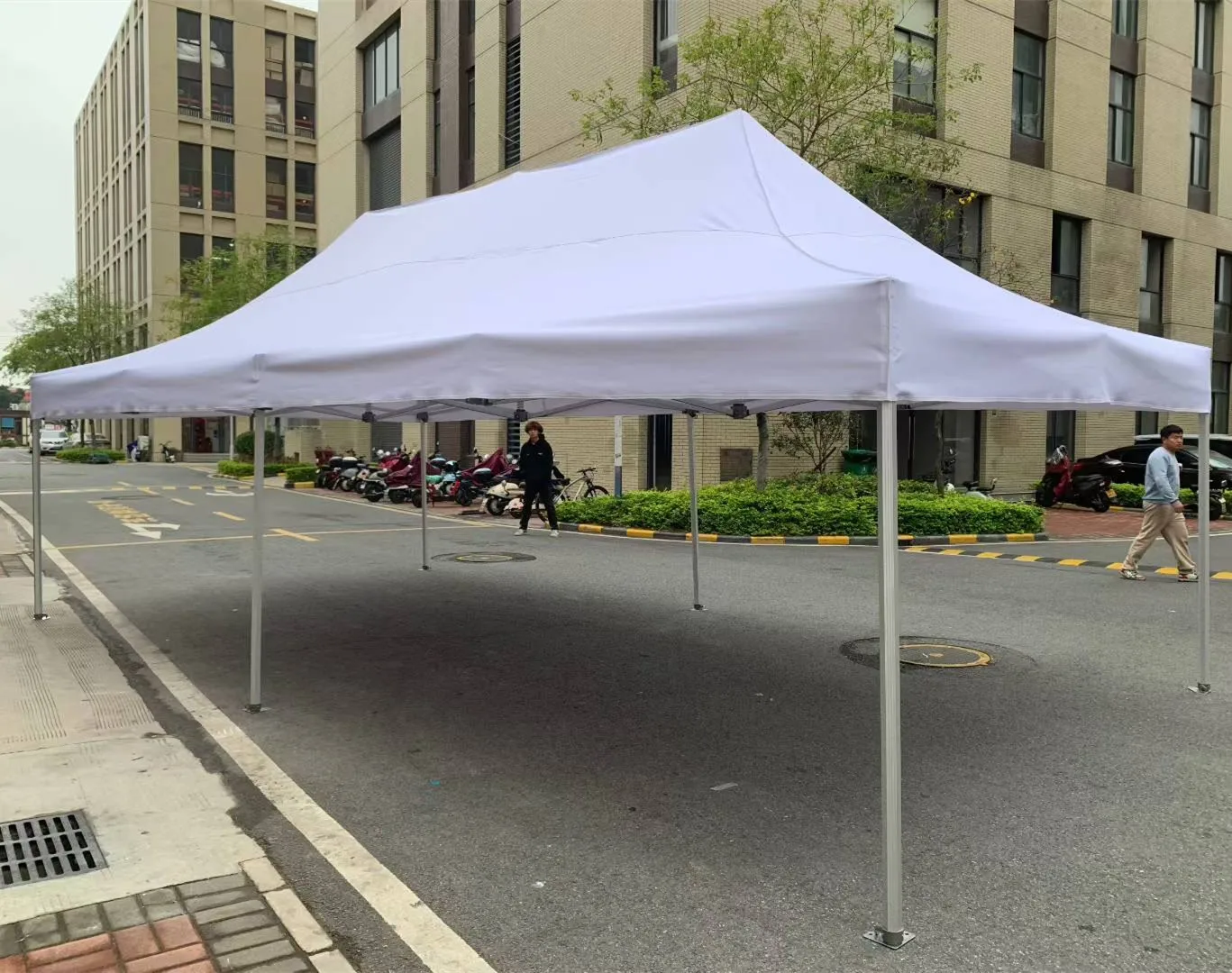 4x6m 4x8m Heavy Duty 50mm Aluminium Hex Exhibition Gazebo White Marquee Folding Tent Pop up Canopy Trade Show Tent
4x6m 4x8m Heavy Duty 50mm Aluminium Hex Exhibition Gazebo White Marquee Folding Tent Pop up Canopy Trade Show Tent