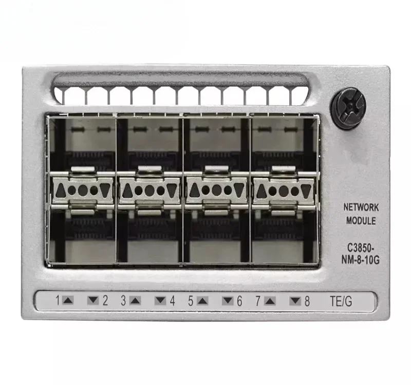 C3850-NM-8-10G Модуль сетевого коммутатора сетевого коммутатора серии C uayst 3850
C3850-NM-8-10G Модуль сетевого коммутатора сетевого коммутатора серии C uayst 3850
