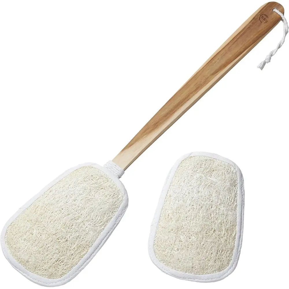 17 Long-Handled Exfoliating Bath Brush with Refillable Sponge Pads for Men & Women
17 Long-Handled Exfoliating Bath Brush with Refillable Sponge Pads for Men & Women