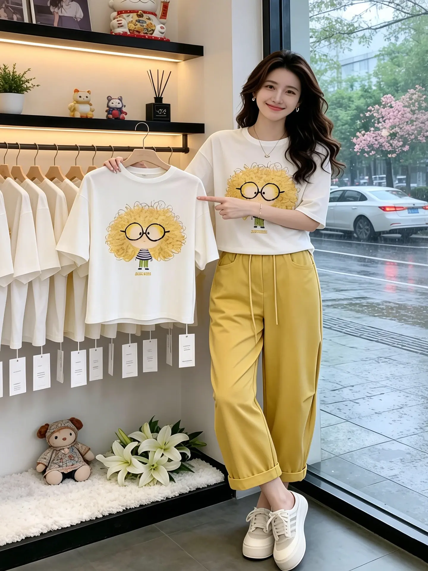 Fashionable Two-Piece Set 2026 New Style Trendy Women's Clothing Youthful Commute Wear Breathable Lightweight Summer Outfit
Fashionable Two-Piece Set 2026 New Style Trendy Women's Clothing Youthful Commute Wear Breathable Lightweight Summer Outfit