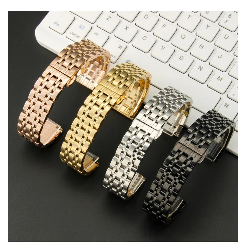 Solid Strap Stainless Steel Strap for Men for Tissot Longines Master Citizen City Starry Amani Strap for Women 22mm Wristband
Solid Strap Stainless Steel Strap for Men for Tissot Longines Master Citizen City Starry Amani Strap for Women 22mm Wristband