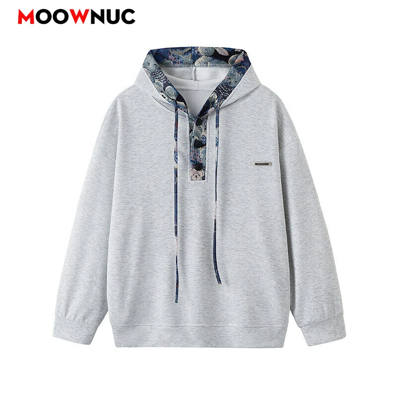 Men's 2025 Spring Autumn Hoodie Oversized Fit Lapel Neck Urban Streetwear Classic Student Youth Spring New in Sweatshirt
Men's 2025 Spring Autumn Hoodie Oversized Fit Lapel Neck Urban Streetwear Classic Student Youth Spring New in Sweatshirt