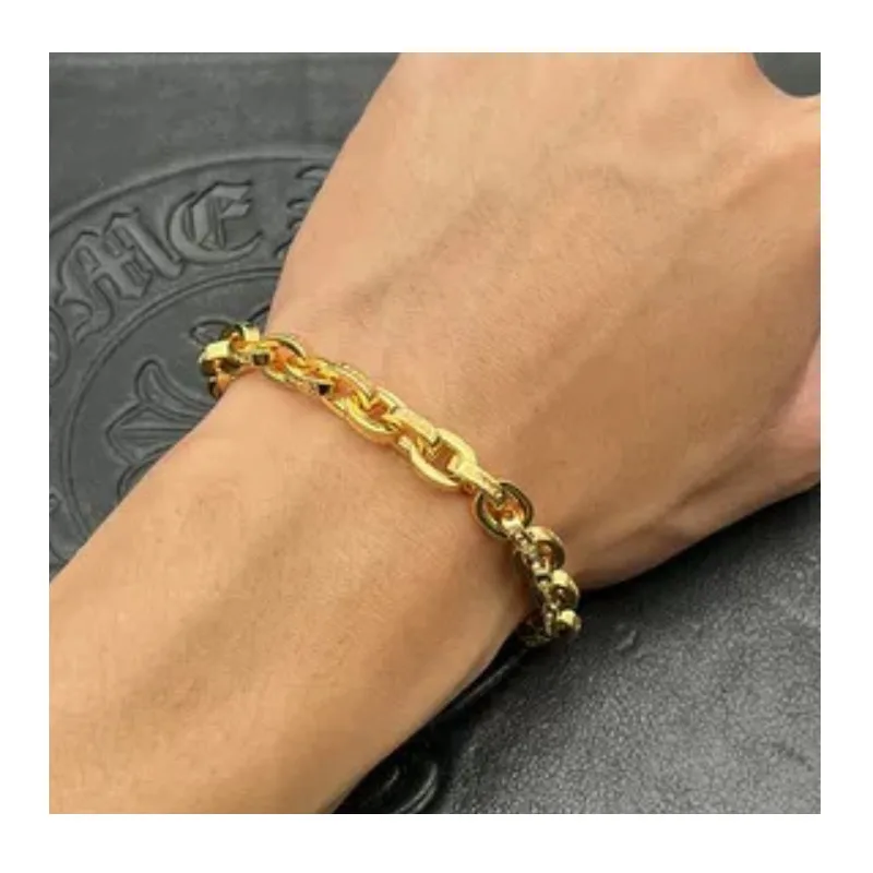 Chaoxuan Luo Xin Gold Letter Bracelet Men's and Women's Internet Celebrities Tide Brand Niche Men's Domineering Cross Flower Han
Chaoxuan Luo Xin Gold Letter Bracelet Men's and Women's Internet Celebrities Tide Brand Niche Men's Domineering Cross Flower Han