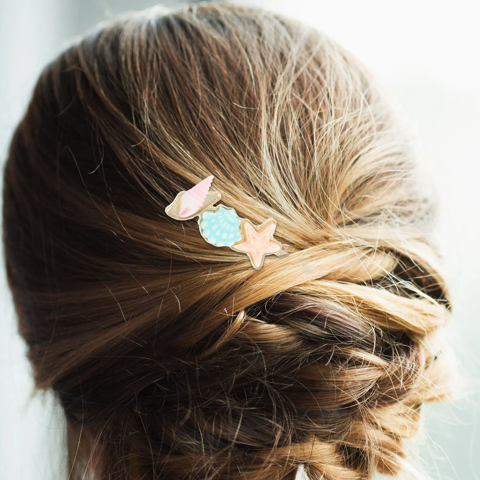 4Pcs Seashell Hair Clips Metal Bobby Pin for Women Decorative Hair Barrette Wedding Party Accessories Chic Stylish Gift
4Pcs Seashell Hair Clips Metal Bobby Pin for Women Decorative Hair Barrette Wedding Party Accessories Chic Stylish Gift