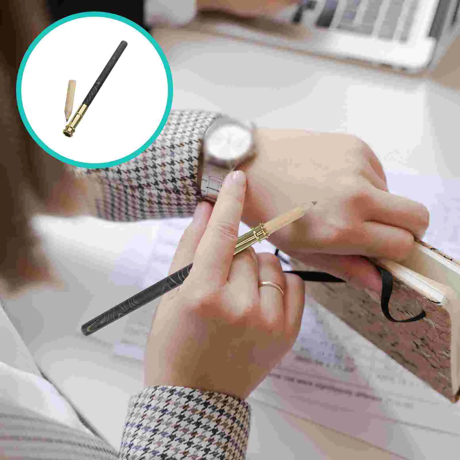 Pencil Extension Sketch Extender Office Write Tool Reusable Crayon Dip in Water Short Holder Extenders for Extending
Pencil Extension Sketch Extender Office Write Tool Reusable Crayon Dip in Water Short Holder Extenders for Extending