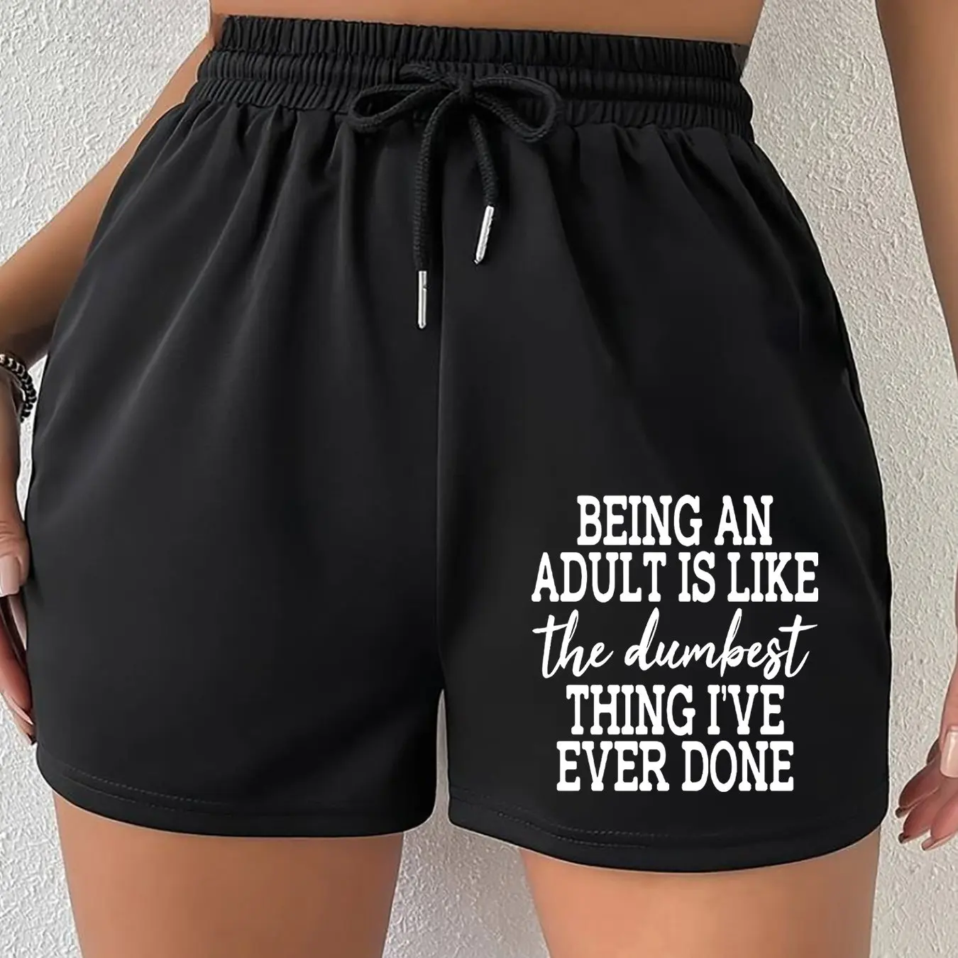 2026 New Summer Letter Print High-Waist Casual Wide-Leg Shorts for Women Loose Fit Suitable for Fitness and Home Wear
2026 New Summer Letter Print High-Waist Casual Wide-Leg Shorts for Women Loose Fit Suitable for Fitness and Home Wear