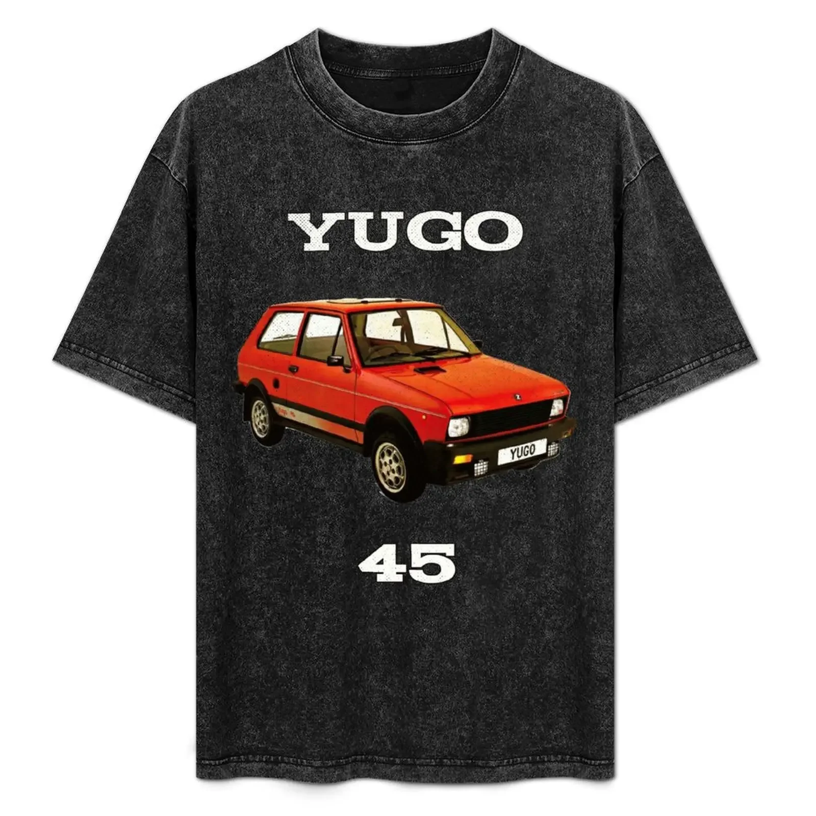 Yugo 45, the worst car in the world T-Shirt Classic Crew Neck Cotton T-Shirt
Yugo 45, the worst car in the world T-Shirt Classic Crew Neck Cotton T-Shirt