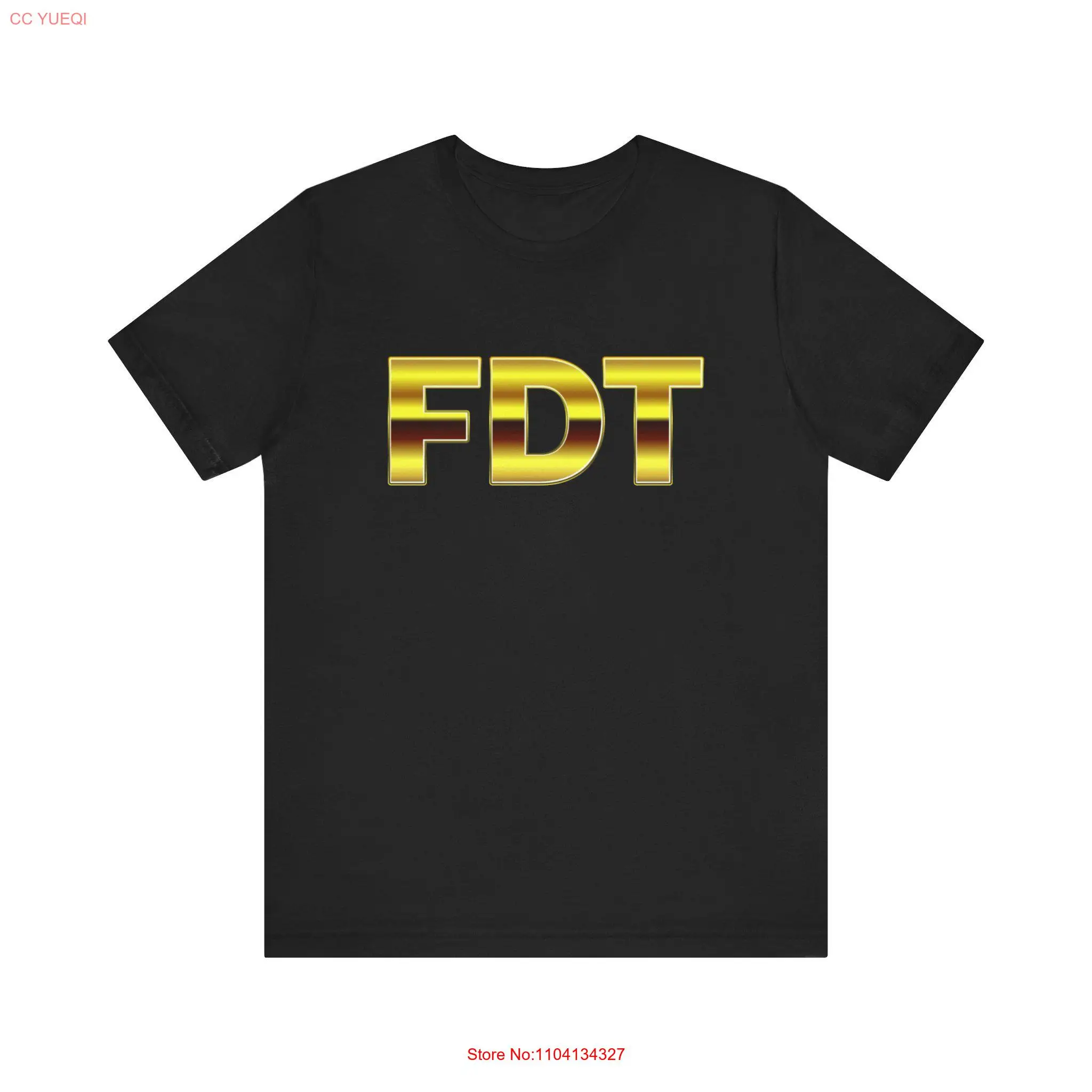 FDT Gold T Shirt Trendy Summer Casual Everyday Wear Bold Statement Top for Friends long or short sleeves
FDT Gold T Shirt Trendy Summer Casual Everyday Wear Bold Statement Top for Friends long or short sleeves