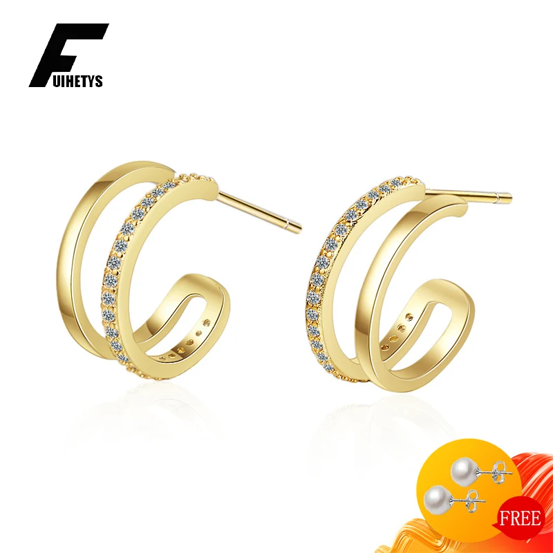 Trendy Charm Earrings for Women Silver 925 Jewelry Accessories with Zircon Gemstone Gold Color Drop Earrings Wedding Engagement
Trendy Charm Earrings for Women Silver 925 Jewelry Accessories with Zircon Gemstone Gold Color Drop Earrings Wedding Engagement