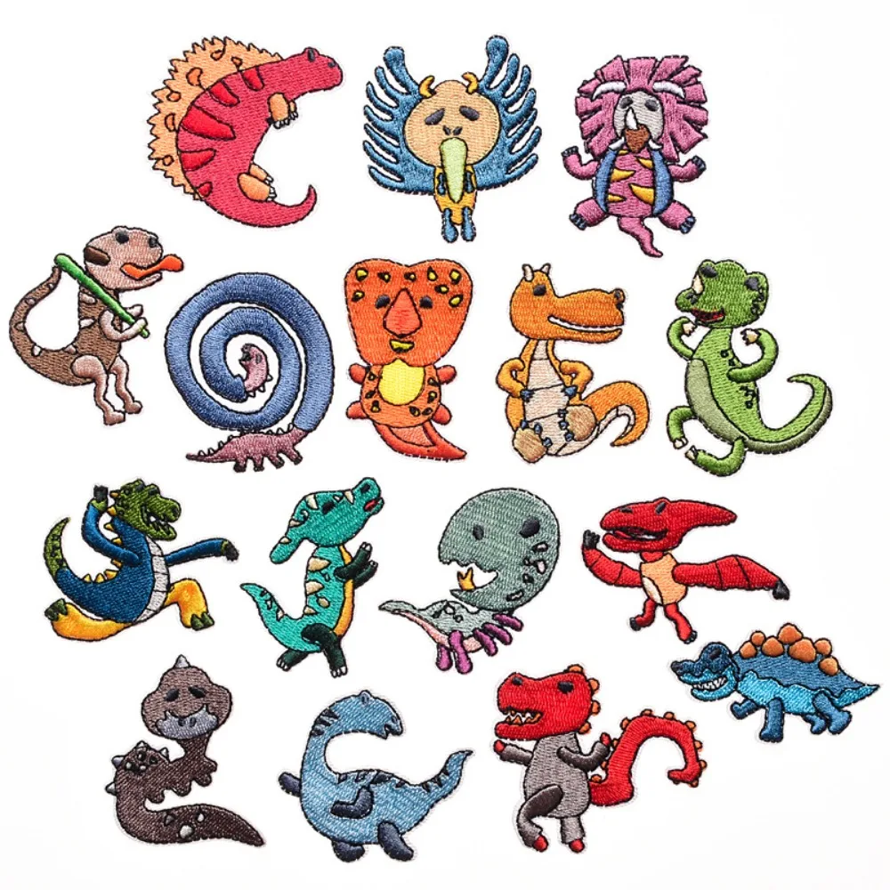 Cartoon Dinosaur Embroidery Patch Badge DIY T-shirt Backpack Hat Bag Iron on Patches Repair Accessories Sticker Sewing Decor
Cartoon Dinosaur Embroidery Patch Badge DIY T-shirt Backpack Hat Bag Iron on Patches Repair Accessories Sticker Sewing Decor