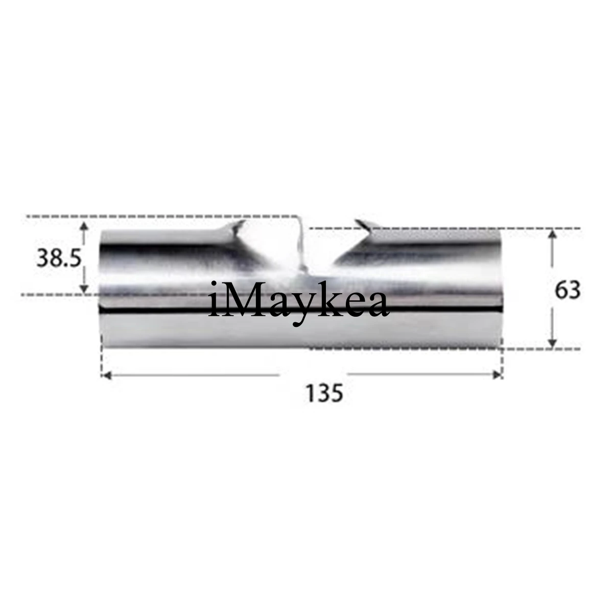 2-1/2" Stainless Steel 304 Welding OD 63mm Sanitary Flat Tee 3 Way Pipe Fitting
2-1/2" Stainless Steel 304 Welding OD 63mm Sanitary Flat Tee 3 Way Pipe Fitting