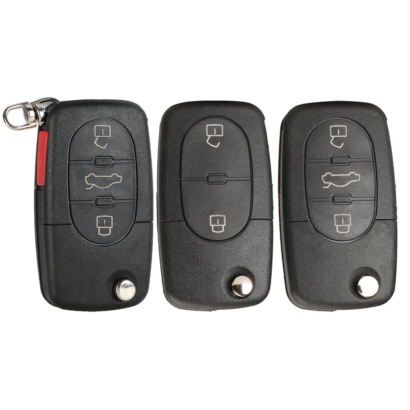 jingyuqin New Arrival Remote Folding Car Key Shell Case For Volkswagen Vw Jetta Golf Passat Beetle Skoda Seat Polo B5 Key Cover
jingyuqin New Arrival Remote Folding Car Key Shell Case For Volkswagen Vw Jetta Golf Passat Beetle Skoda Seat Polo B5 Key Cover