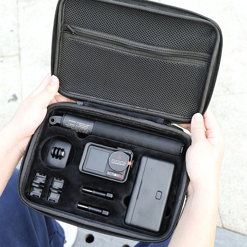 Sport Camera Storage Box For Action 5 Pro/4/3 Set Portable Carrying Hard Shell Case Travel Handbag Organizer
Sport Camera Storage Box For Action 5 Pro/4/3 Set Portable Carrying Hard Shell Case Travel Handbag Organizer