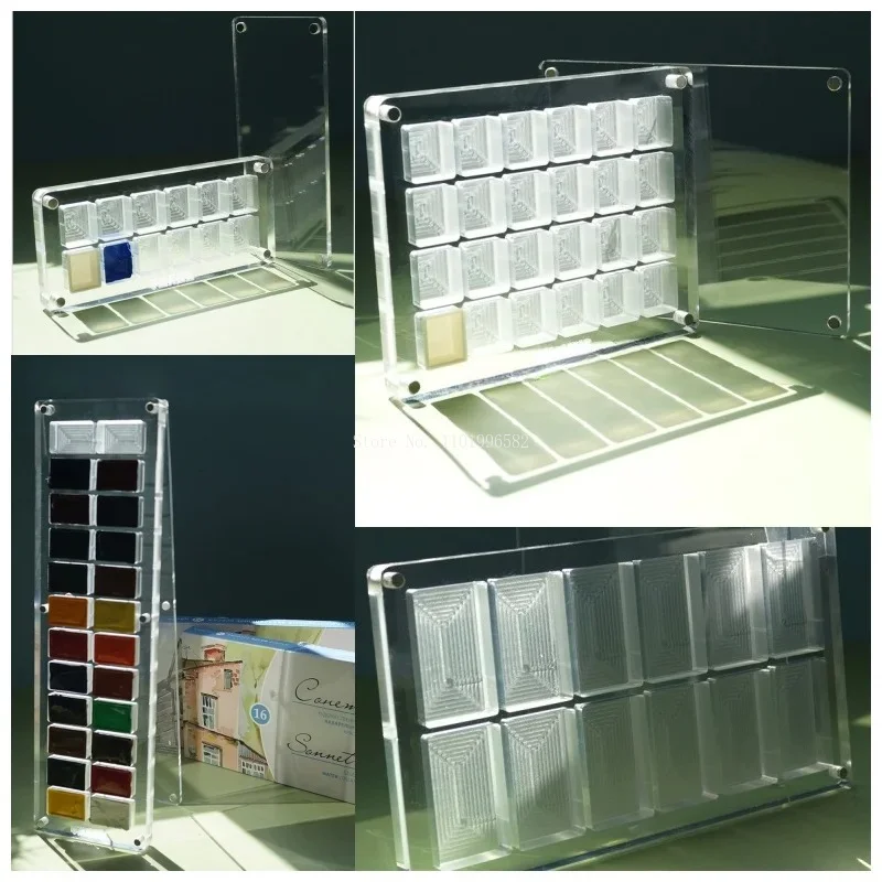 Acrylic Watercolor Storage Box Magnetic Transparent Solid Watercolor Case Nail Care Cosmetic Jewelry Rhinestone Display Box
Acrylic Watercolor Storage Box Magnetic Transparent Solid Watercolor Case Nail Care Cosmetic Jewelry Rhinestone Display Box
