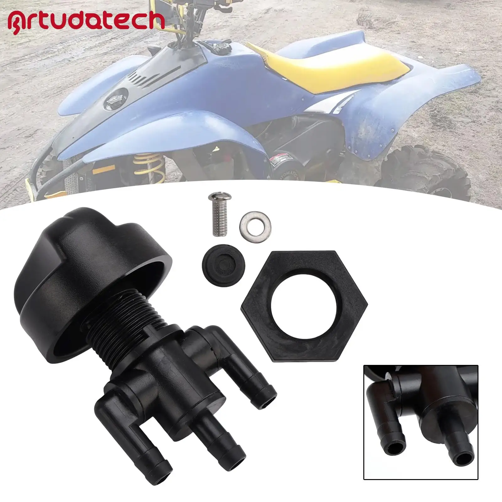Artudatech 7052154 Fuel Valve Petcock 3 Way for Polaris Scrambler 400 Trail Blazer 325
Artudatech 7052154 Fuel Valve Petcock 3 Way for Polaris Scrambler 400 Trail Blazer 325