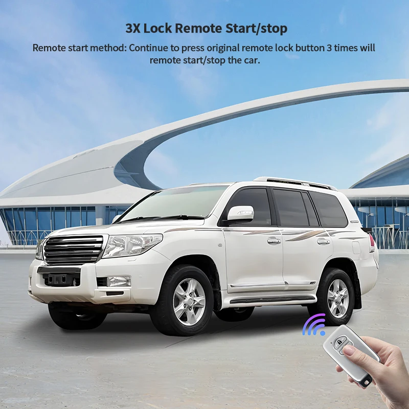 EASYGUARD T602 Remote Starter For Land Cruiser & LX570 08-15 with Push Start | Automatic transmission | Left-Hand Drive
EASYGUARD T602 Remote Starter For Land Cruiser & LX570 08-15 with Push Start | Automatic transmission | Left-Hand Drive