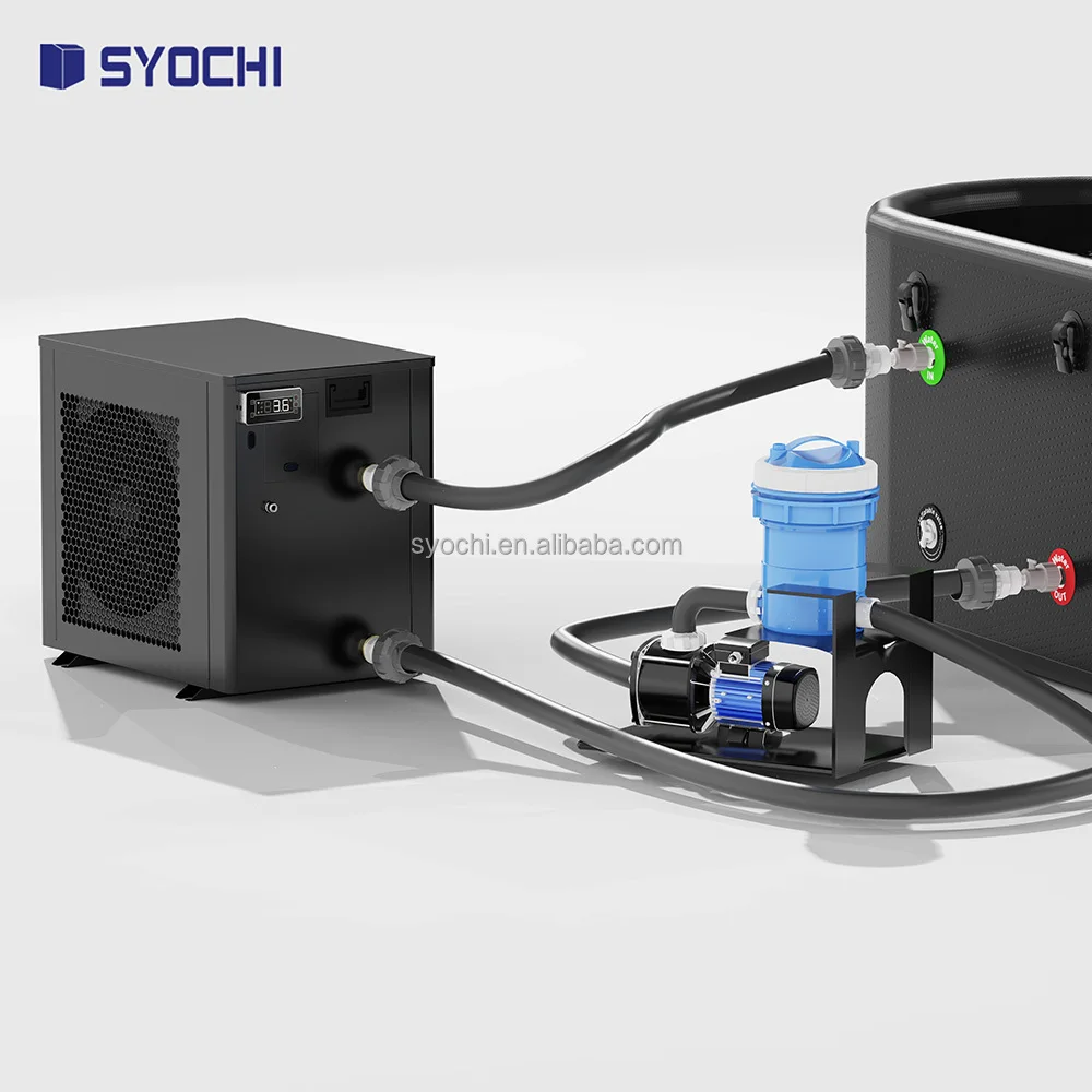 Syochi Commercial Ice Bath Chiller Luxury Cold Plunge for Gym and Spa
Syochi Commercial Ice Bath Chiller Luxury Cold Plunge for Gym and Spa