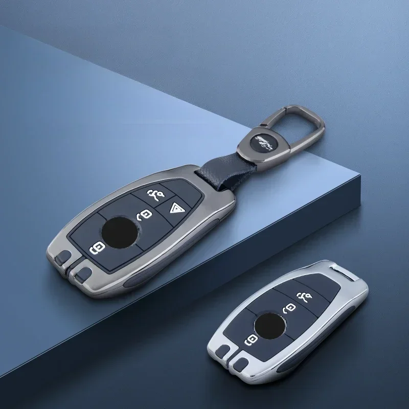 New Zinc Alloy+ Silicone Remote Car Key Case Cover Shell Keychain For Mercedes Benz A C E S Class W203 W204 W212 W213 W176
New Zinc Alloy+ Silicone Remote Car Key Case Cover Shell Keychain For Mercedes Benz A C E S Class W203 W204 W212 W213 W176