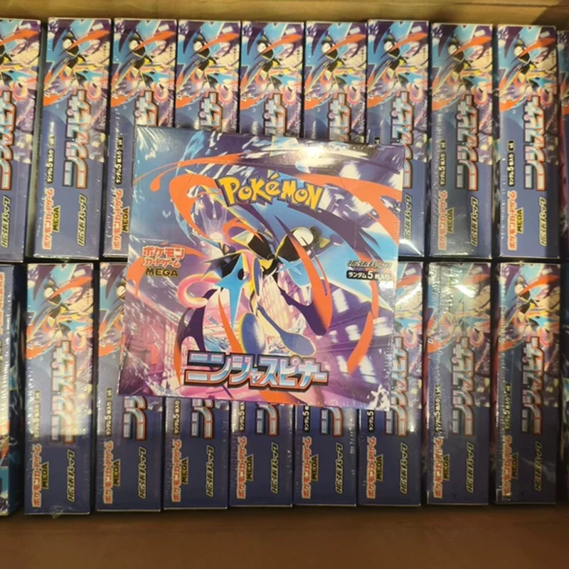 Original Japanese Pokemon Cards MEGA Series M4 Ninja Spinner PTCG Trading Cards Collectible Rare Cards Birthday Gift for Men
Original Japanese Pokemon Cards MEGA Series M4 Ninja Spinner PTCG Trading Cards Collectible Rare Cards Birthday Gift for Men