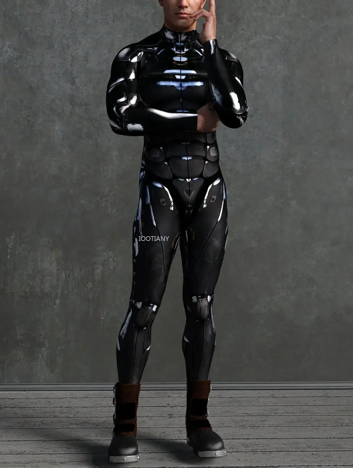 CosplayBlack Robot Bodysuit Steampunk Armor 3D Printing Jumpsuit Zentai Skinny Clothing Party Cosplay Costume Halloween Carnival
CosplayBlack Robot Bodysuit Steampunk Armor 3D Printing Jumpsuit Zentai Skinny Clothing Party Cosplay Costume Halloween Carnival