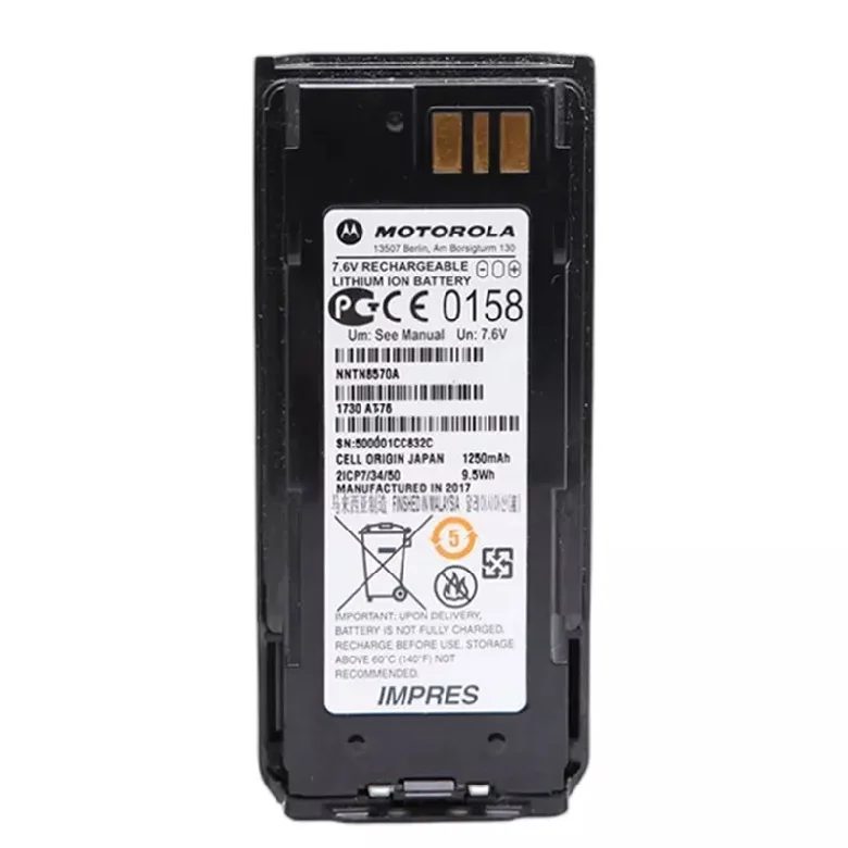 FNntn8570 Nntn8570a Nntn8570b 7.4v Rechargeable Digital BatteriesMtp8500 Mtp8500ex Ex Walkie Talkies
FNntn8570 Nntn8570a Nntn8570b 7.4v Rechargeable Digital BatteriesMtp8500 Mtp8500ex Ex Walkie Talkies
