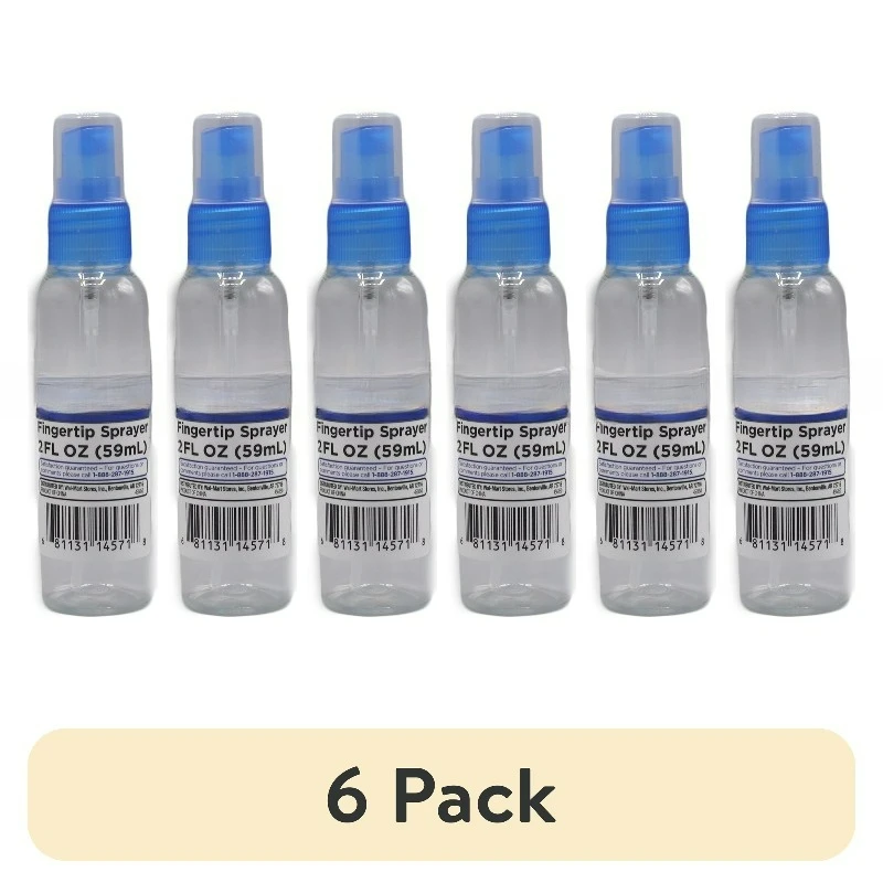 Fingertip Spray Bottle, Color May Vary, 2 fl oz
Fingertip Spray Bottle, Color May Vary, 2 fl oz