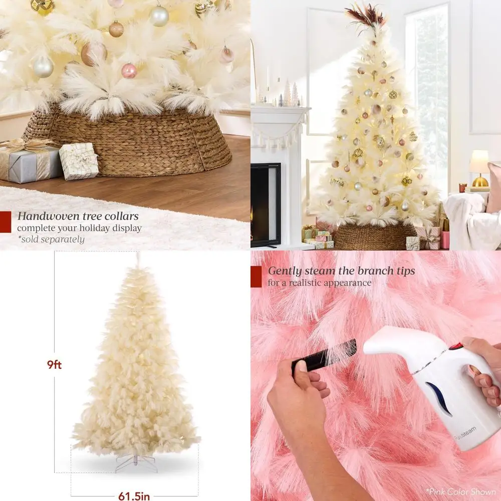 9-футовая премиальная новогодняя елка из пампасной травы без подсветки, простая сборка, металлическое основание
9-футовая премиальная новогодняя елка из пампасной травы без подсветки, простая сборка, металлическое основание