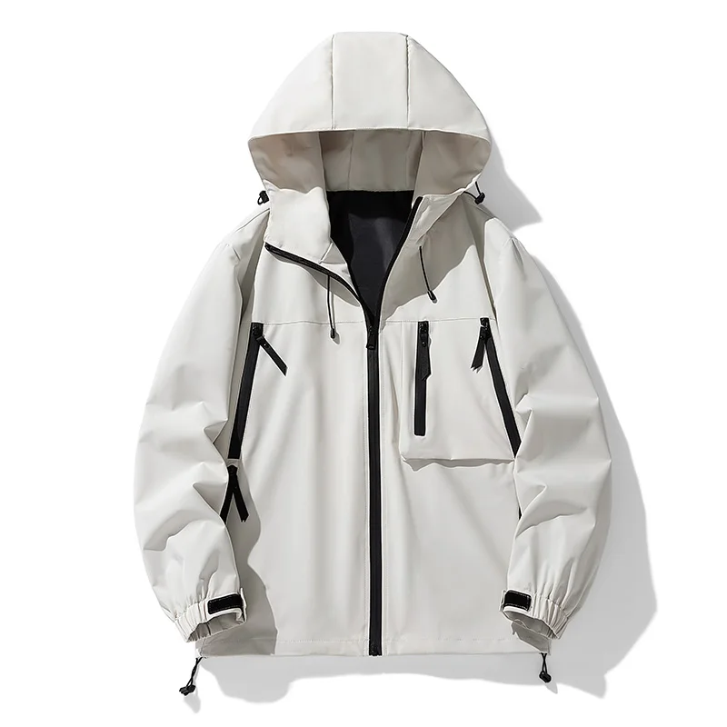 Men Windproof Jacket Outdoor New Jacket Couple Casual Hooded Coat Windproof Zipper Hooded Jacket Sports Style Men 2024 New
Men Windproof Jacket Outdoor New Jacket Couple Casual Hooded Coat Windproof Zipper Hooded Jacket Sports Style Men 2024 New