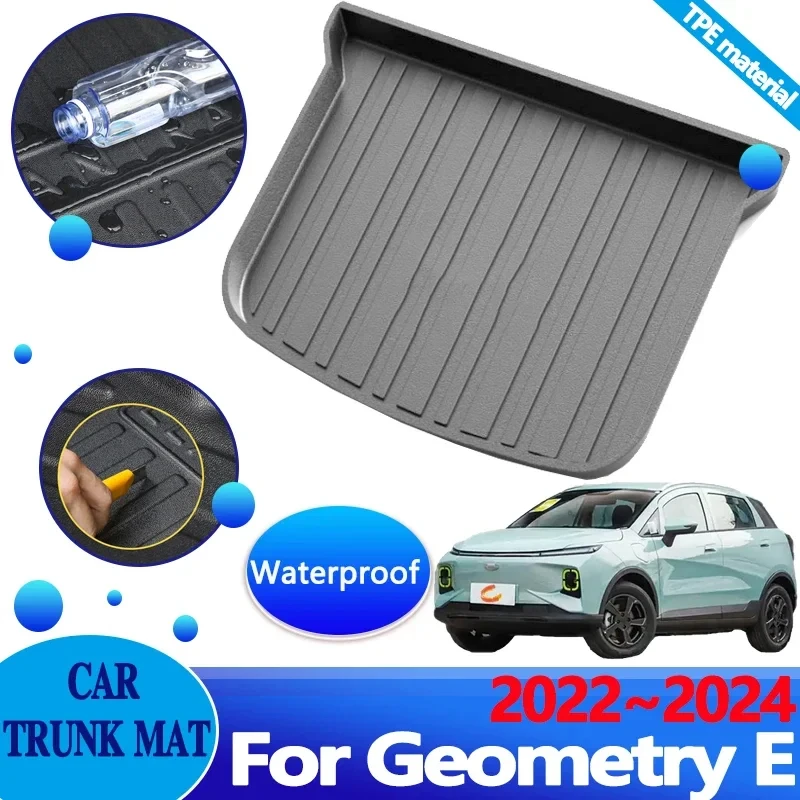 for Geely Geometry E 2023 Accessories 2022 2024 2025 Car Trunk Mats Anti-dirty Liner Waterproof Carpet Protector TPE Storage Pad
for Geely Geometry E 2023 Accessories 2022 2024 2025 Car Trunk Mats Anti-dirty Liner Waterproof Carpet Protector TPE Storage Pad
