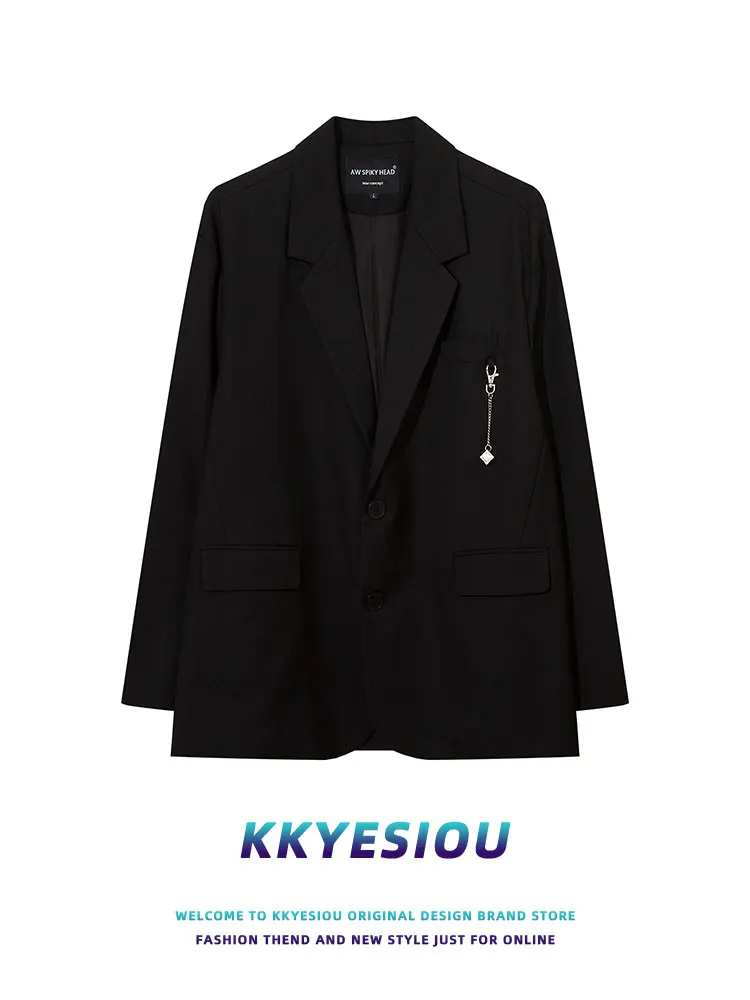 KKyesiou2024 Осенне-зимняя коллекция: Американский уличный стиль, повседневный костюм унисекс, куртка в стиле хип-хоп, легкая верхняя одежда Maturi
KKyesiou2024 Осенне-зимняя коллекция: Американский уличный стиль, повседневный костюм унисекс, куртка в стиле хип-хоп, легкая верхняя одежда Maturi