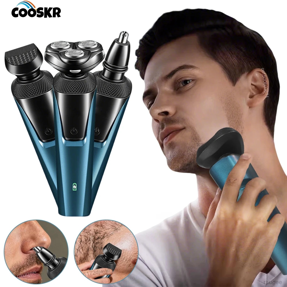 Electric Shaver for Men Facial Beard Hair Remover Chest Nose Hair Trimmer Rechargeable Portable Multifunctional Electric Razor
Electric Shaver for Men Facial Beard Hair Remover Chest Nose Hair Trimmer Rechargeable Portable Multifunctional Electric Razor