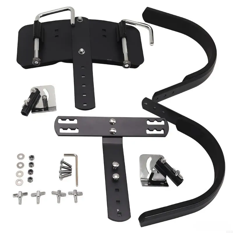 Stable Iron Snares Drum Stand Support Bracket Ergonomic and Quick Installation for Drum Stability 69HD
Stable Iron Snares Drum Stand Support Bracket Ergonomic and Quick Installation for Drum Stability 69HD