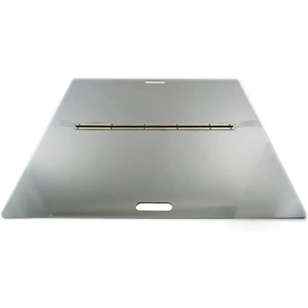 ire Pit Cover - StainlSteel ire Pit Cover, 32”x44” Recular - Snuer Cover Top or Wood or Gas Pit Ring, Silver
ire Pit Cover - StainlSteel ire Pit Cover, 32”x44” Recular - Snuer Cover Top or Wood or Gas Pit Ring, Silver