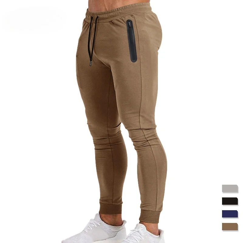 Men's Gym Jogger Pants Slim Fit Workout Running Sweatpants with Zipper Pockets Drawstring Trousers Training Sports Casual Pants
Men's Gym Jogger Pants Slim Fit Workout Running Sweatpants with Zipper Pockets Drawstring Trousers Training Sports Casual Pants