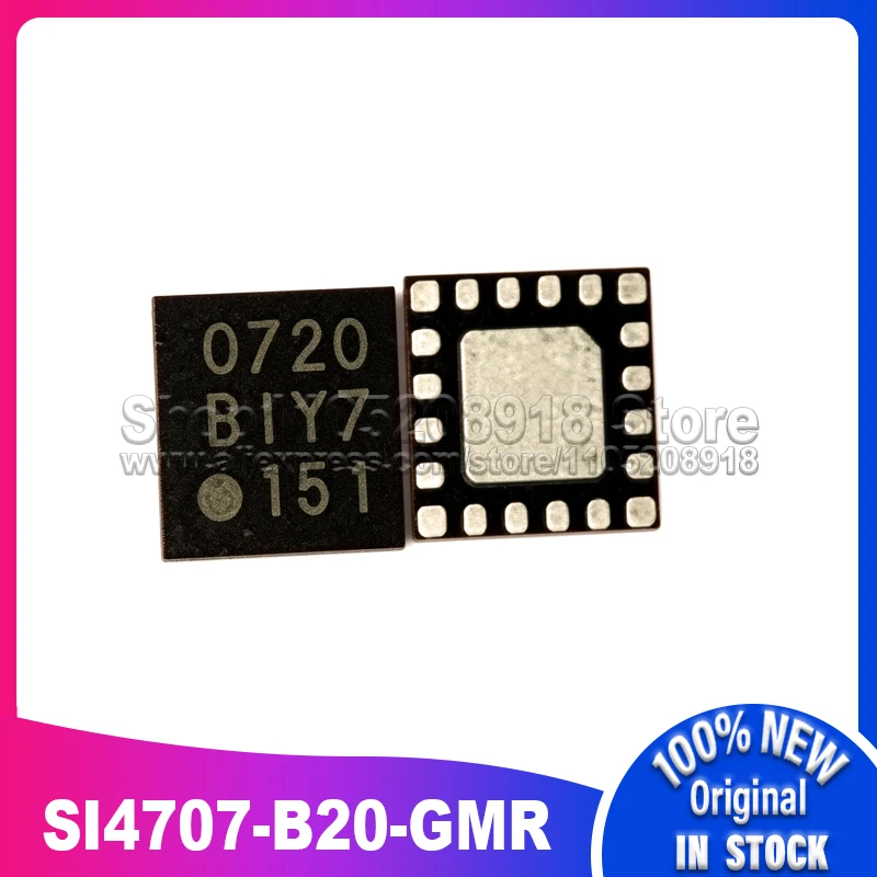 1PCS/LOT SI4707-B20-GMR SI4707-B20-GM SI4707-B20 SI4707 0720 QFN-200 100% New Spot stock
1PCS/LOT SI4707-B20-GMR SI4707-B20-GM SI4707-B20 SI4707 0720 QFN-200 100% New Spot stock
