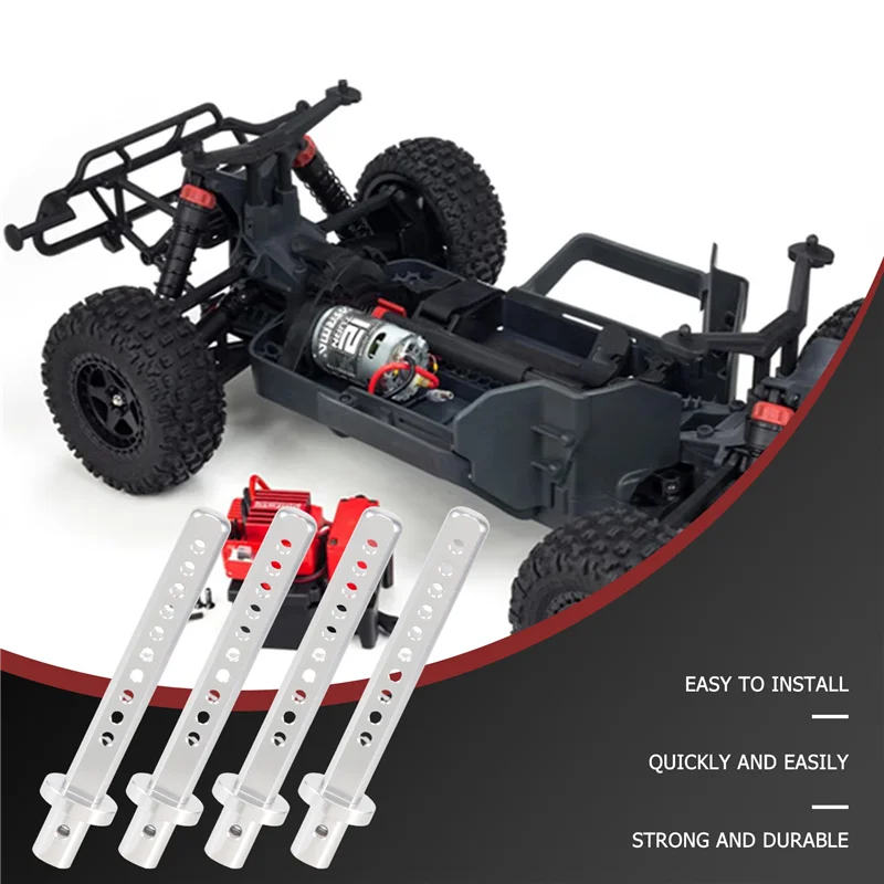 DELAM-4Pcs Metal RC Car Shell Column Body Posts Mount For 1/10 Crawler Car Axial SCX10 SCX10 II RC4WD D90 TF2 Tamiya
DELAM-4Pcs Metal RC Car Shell Column Body Posts Mount For 1/10 Crawler Car Axial SCX10 SCX10 II RC4WD D90 TF2 Tamiya