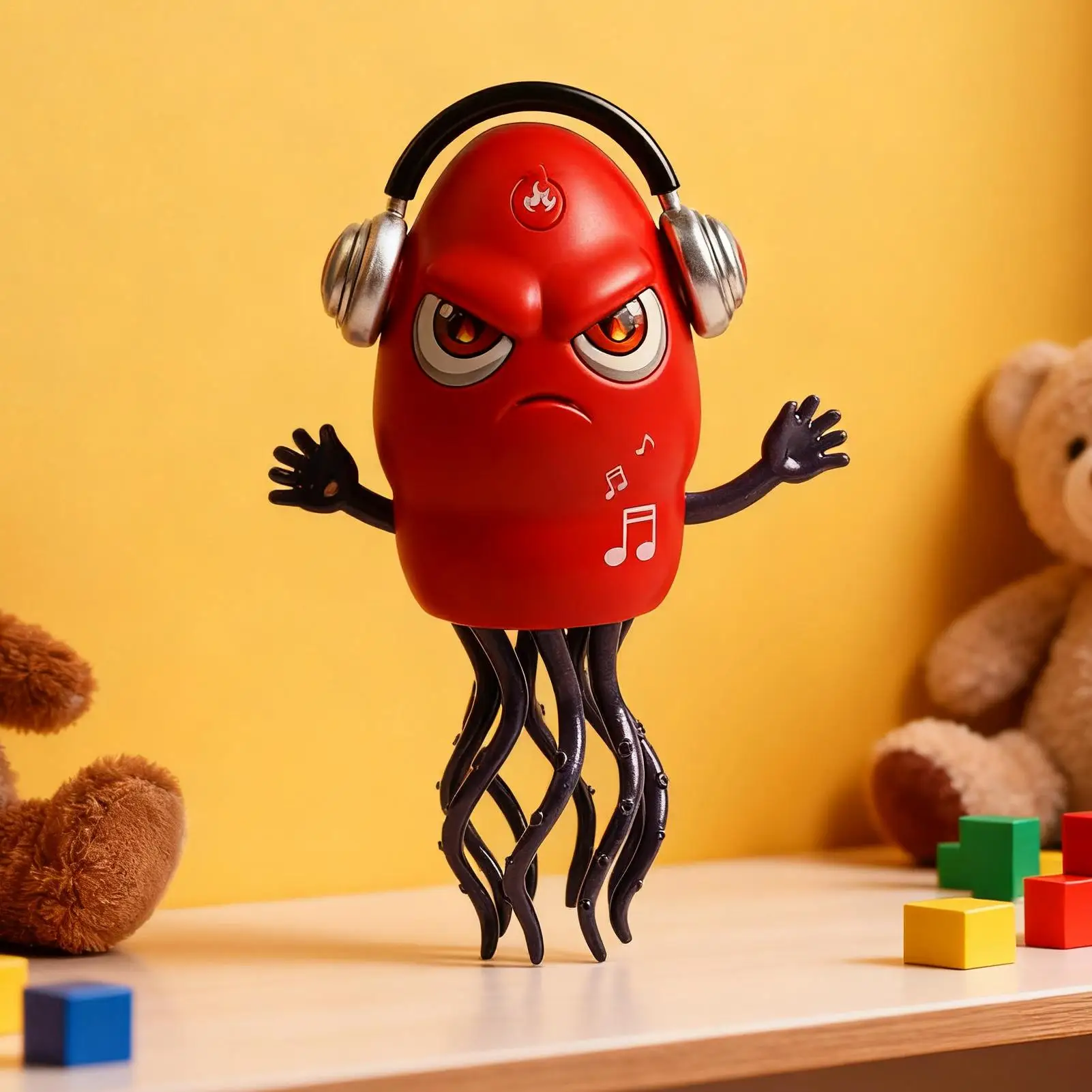 Dancing Squid Toy Smart Obstacle Avoidance Explorer Rechargeable Crawling Octopus Toy With Light & Music For Kids Dancing Tummy
Dancing Squid Toy Smart Obstacle Avoidance Explorer Rechargeable Crawling Octopus Toy With Light & Music For Kids Dancing Tummy