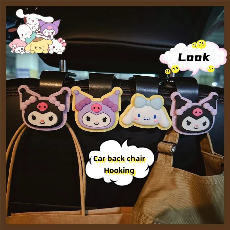 Hello Kitty Kuromi Cinnamoroll аниме периферийные устройства мультфильм милый крючок на спинку автомобильного сиденья многофункциональный автомобильный подвесной задний крючок для хранения
Hello Kitty Kuromi Cinnamoroll аниме периферийные устройства мультфильм милый крючок на спинку автомобильного сиденья многофункциональный автомобильный подвесной задний крючок для хранения