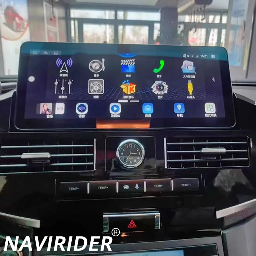 12,3-дюймовый Android-авто для Toyota Land Cruiser 200 2008-2020 LC200 LC300 VX-R стерео автомобильный мультимедийный 4G WiFi Carplay GPS головное устройство
12,3-дюймовый Android-авто для Toyota Land Cruiser 200 2008-2020 LC200 LC300 VX-R стерео автомобильный мультимедийный 4G WiFi Carplay GPS головное устройство