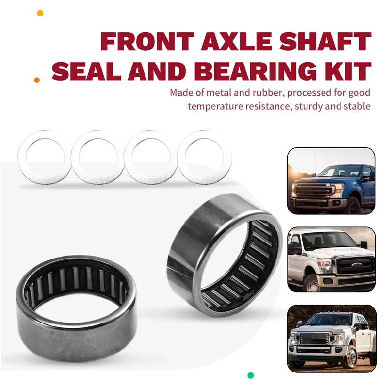 Outer Axle Dust Seal Sturdy Front Axle Shaft Seal And Bearing Kit For Ford Super Duty Excursion F250 F350 F450 F550
Outer Axle Dust Seal Sturdy Front Axle Shaft Seal And Bearing Kit For Ford Super Duty Excursion F250 F350 F450 F550