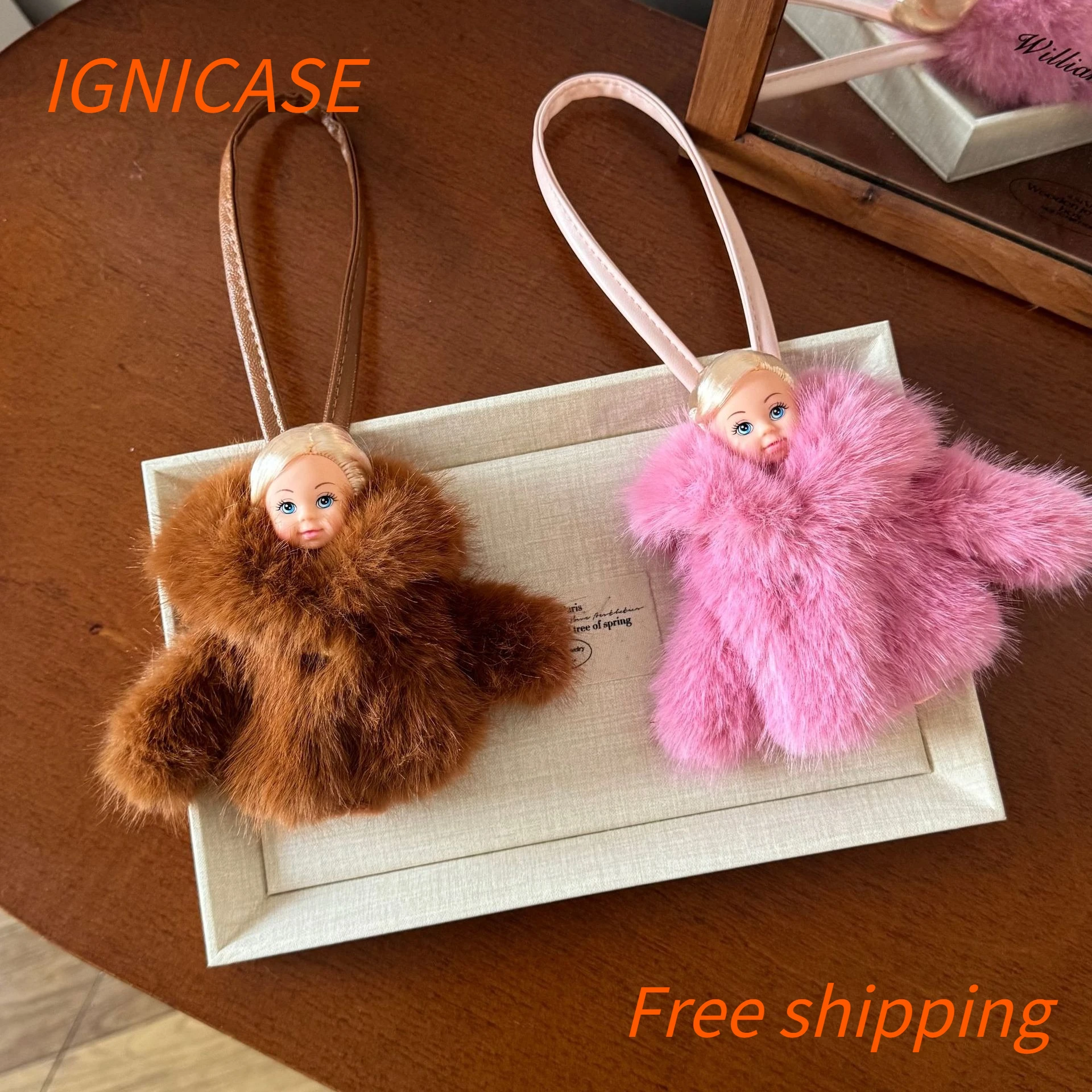 IGNICASE Winter Versatile Vinyl Doll Cute Keychain Fashion Premium Light Luxury Bag Pendant Decorative Bag Hanging Accessories
IGNICASE Winter Versatile Vinyl Doll Cute Keychain Fashion Premium Light Luxury Bag Pendant Decorative Bag Hanging Accessories